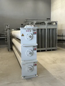 Speicher Wasserstofftankstelle SAN Group